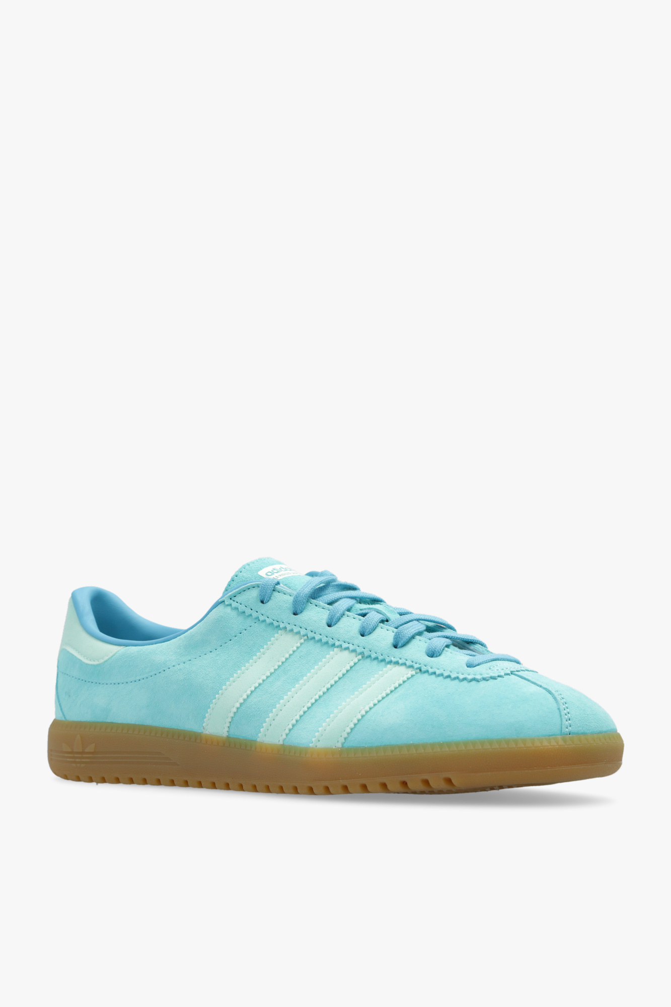 Light blue adidas top shoe